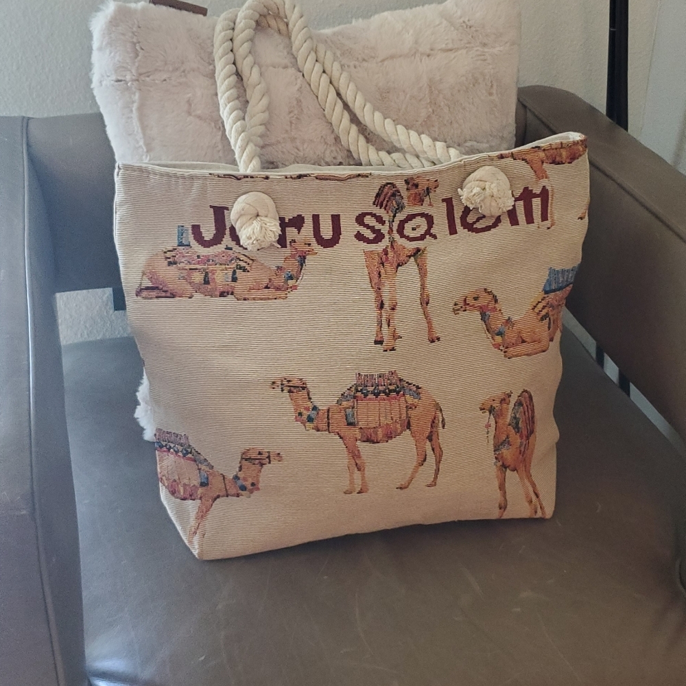 Canvas tote bag big size .